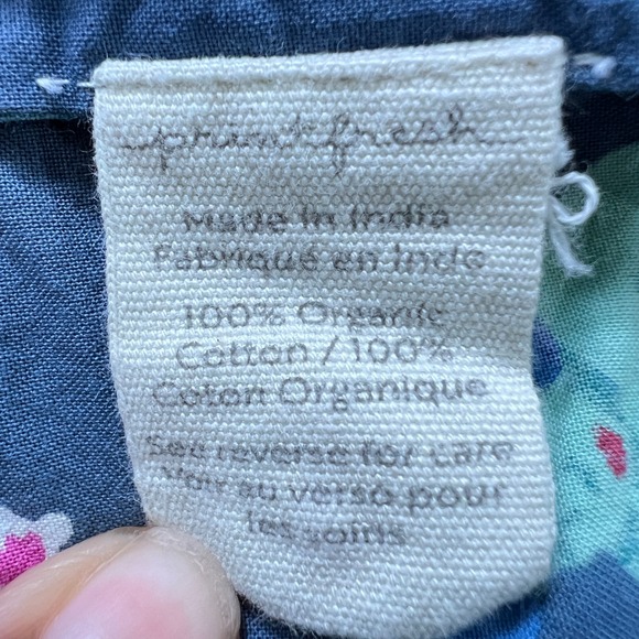 Printfresh Womens Mermaid Organic‎ Cotton Pajama Top Small Short Sleeve Sleep - Picture 4 of 8